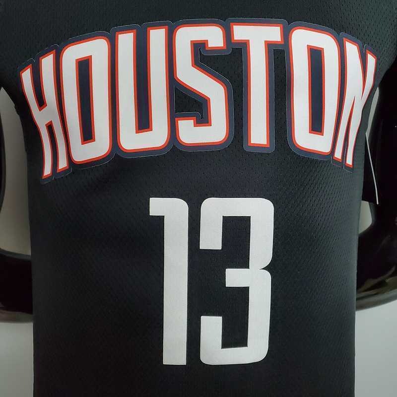 New Rockets Jordan Harden #13 Theme Limited City Edition Black 6