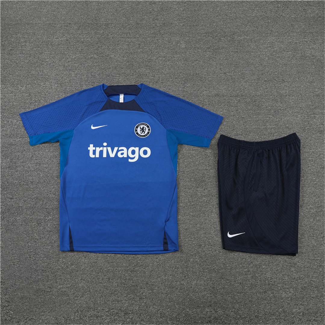22-23 Chelsea Training Kit Blue 3