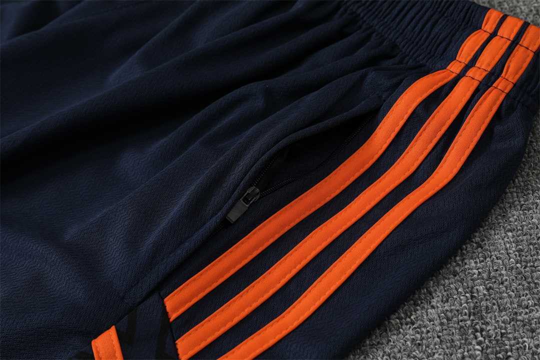2223 Manchester United Training Suit Short Sleeve Kit Blue 25