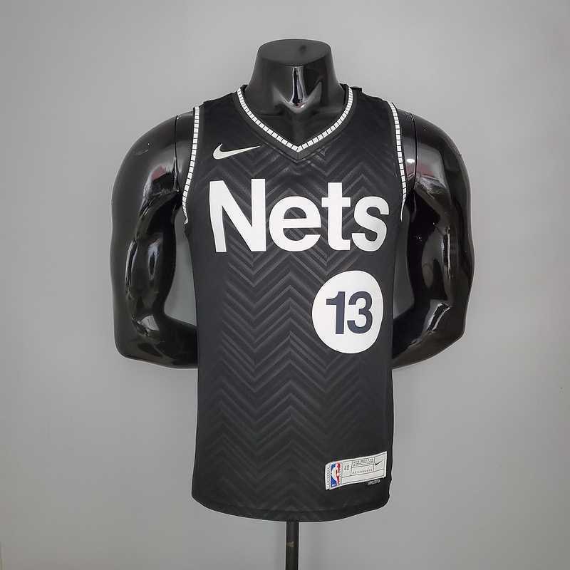 2021 Harden#13 Brooklyn Nets Bonus Edition Black