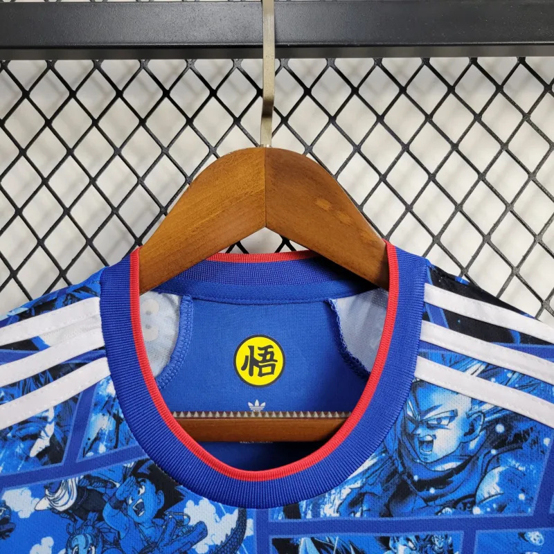 2024 Japan Dragon Ball Goku KIt Special Edition Blue Shirt Football AAAAJersey Supplier 3