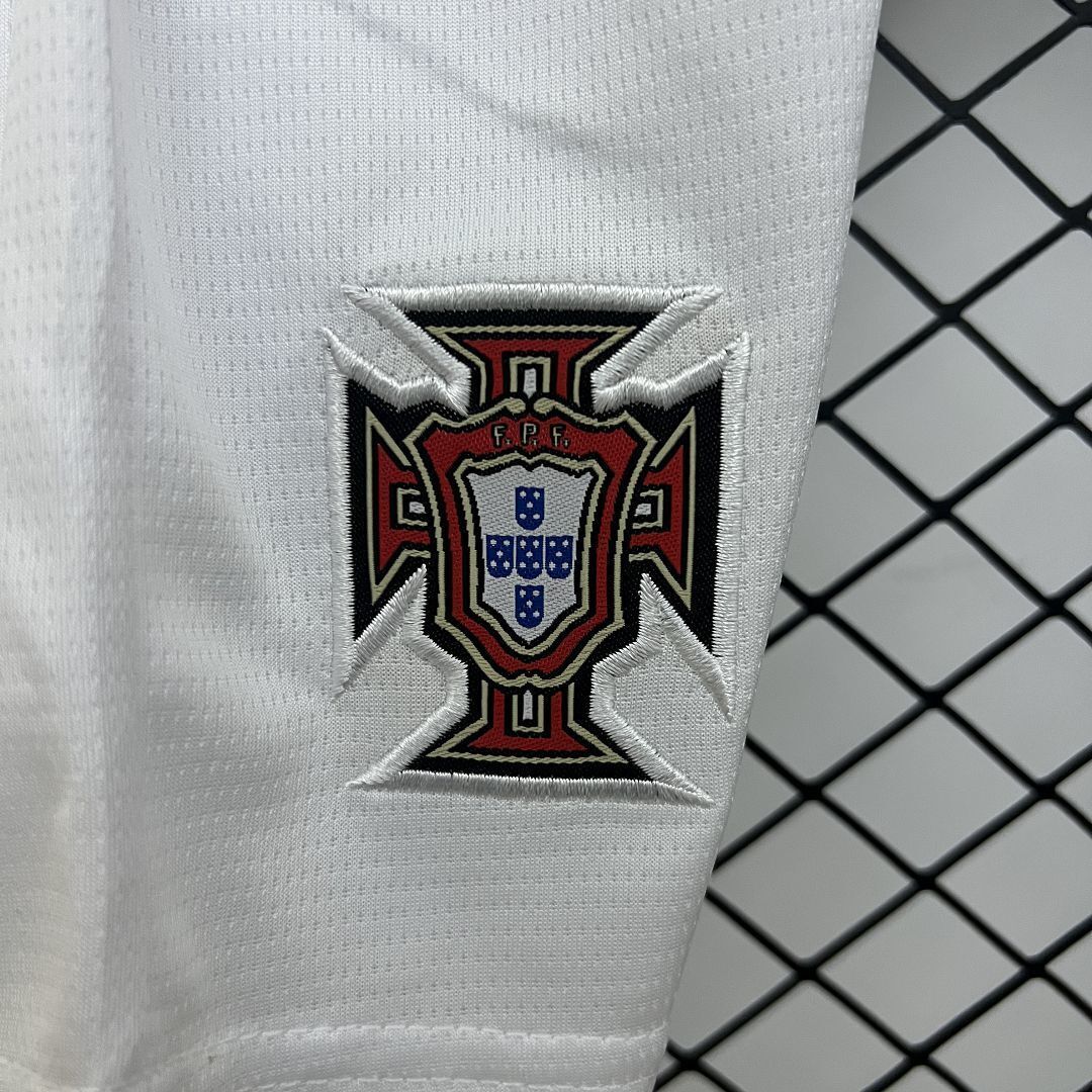 2025 Portugal Away Kid Kits Long Sleeve Youth Apparels AAAAJersey Dropship Yupoo 7