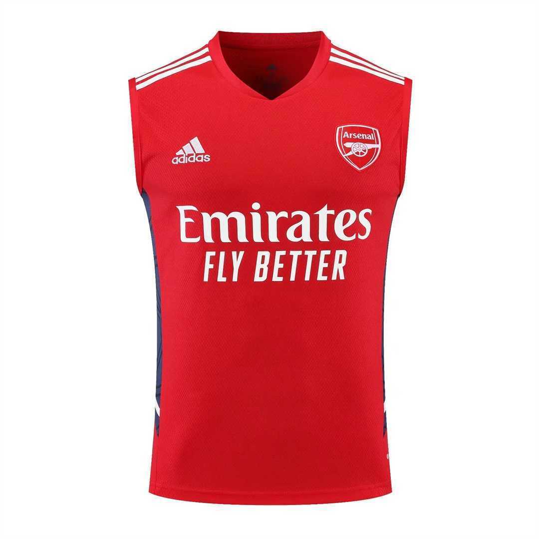 22-23 Arsenal vest training suit kit red 14