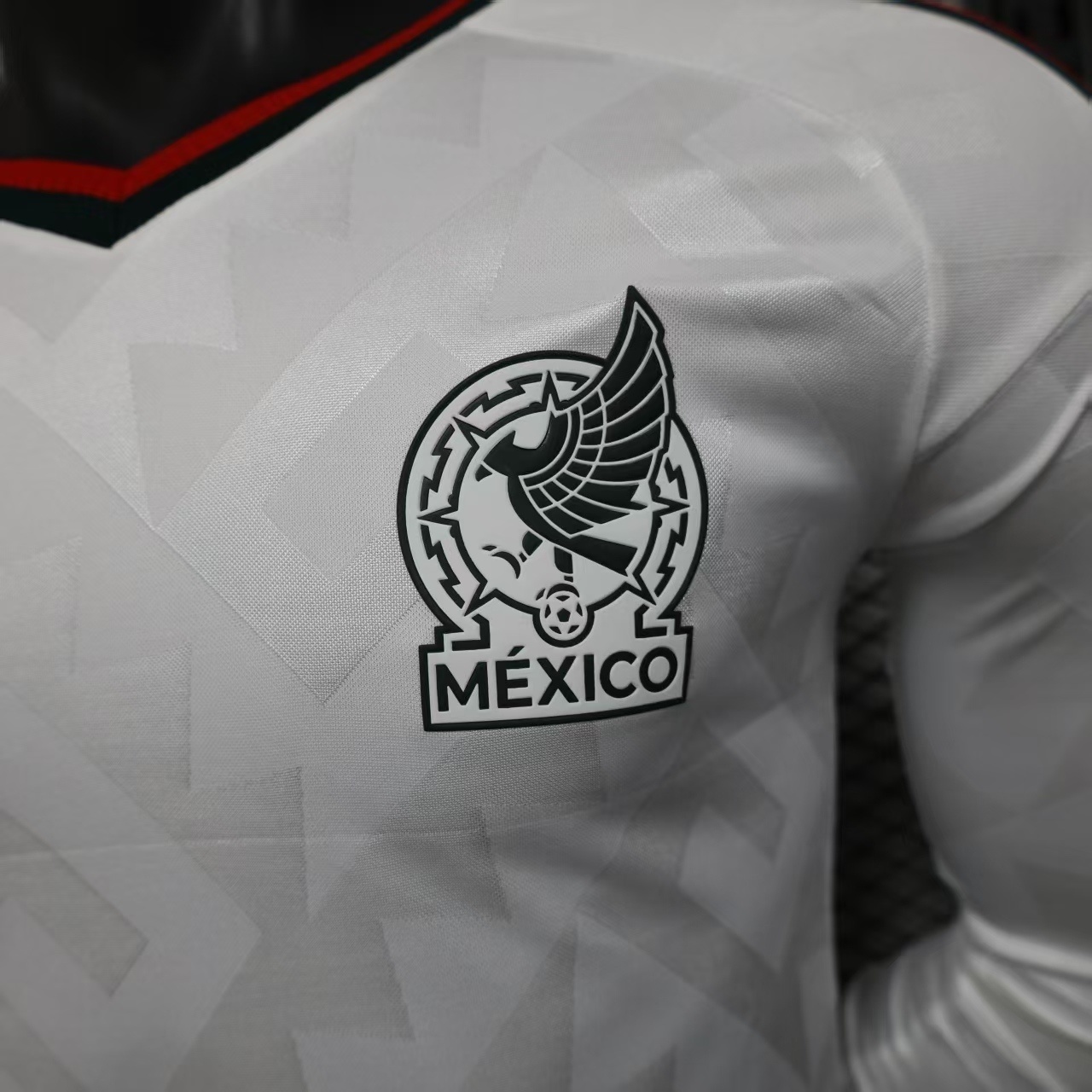 2026 World Cup Mexico Away Kit Football Player Version Long Sleeve Shirt AAAAJersey Dropship Yu 6