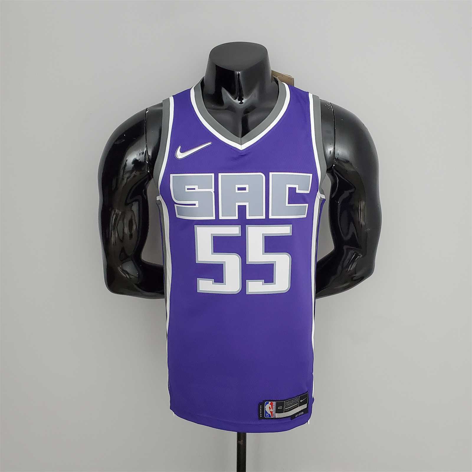 75th Anniversary Kings Williams#55 Black Purple