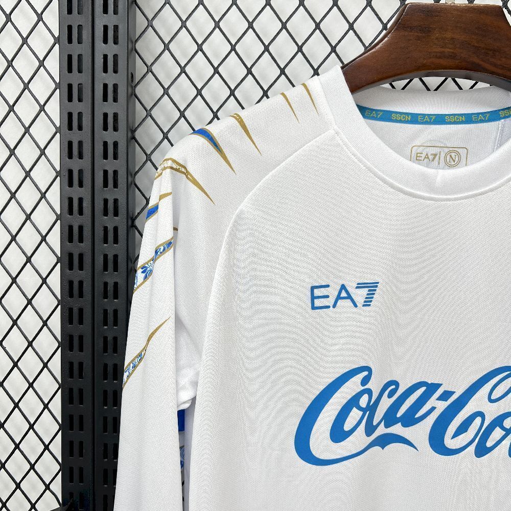 25-26 Napoli Special Edition Kit Soccer Long Sleeve T-Shirt AAAAJersey Supply Yupoo 4