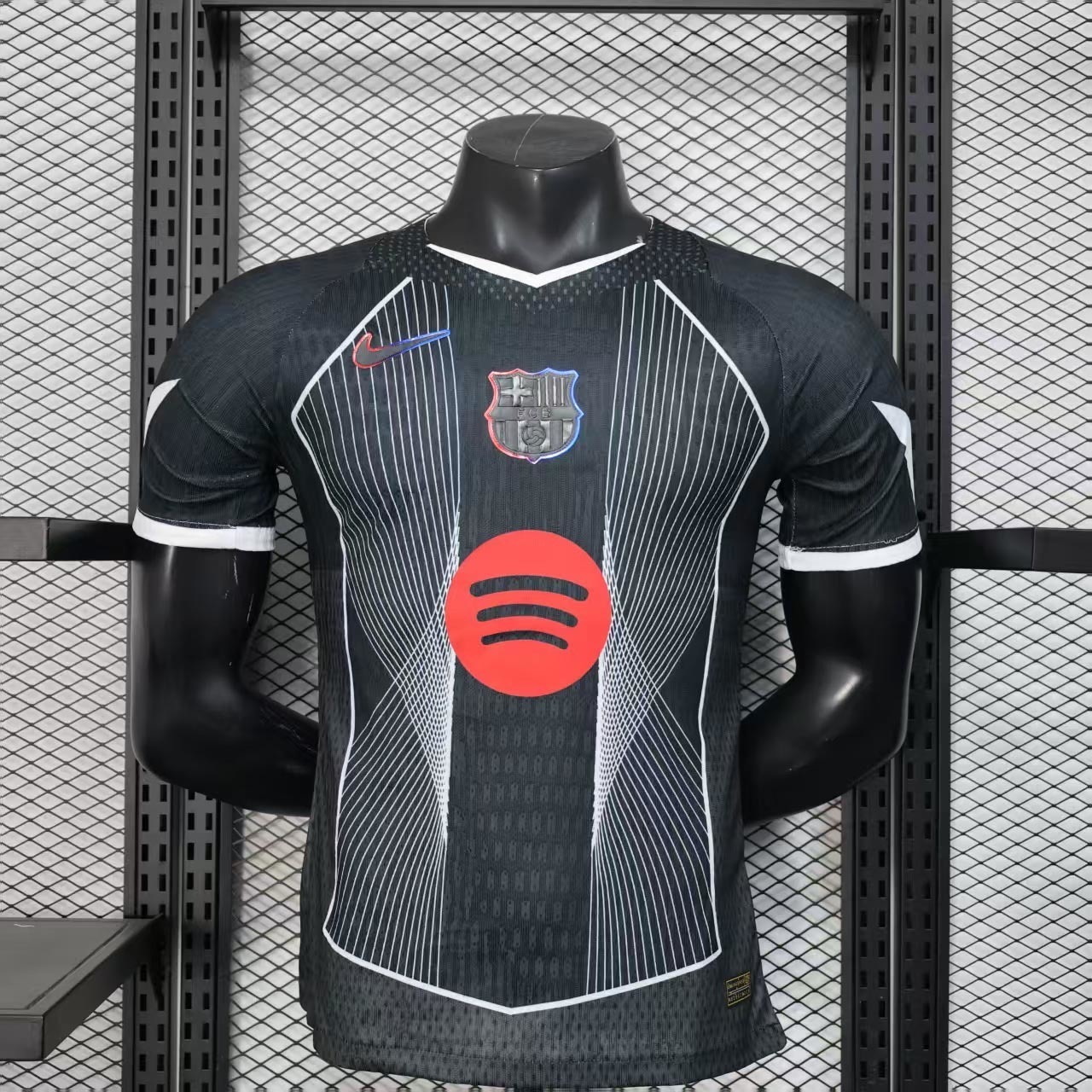 25-26 Barcelona Special Edition Black Kit Player Version Shirt AAAAJersey Yupoo