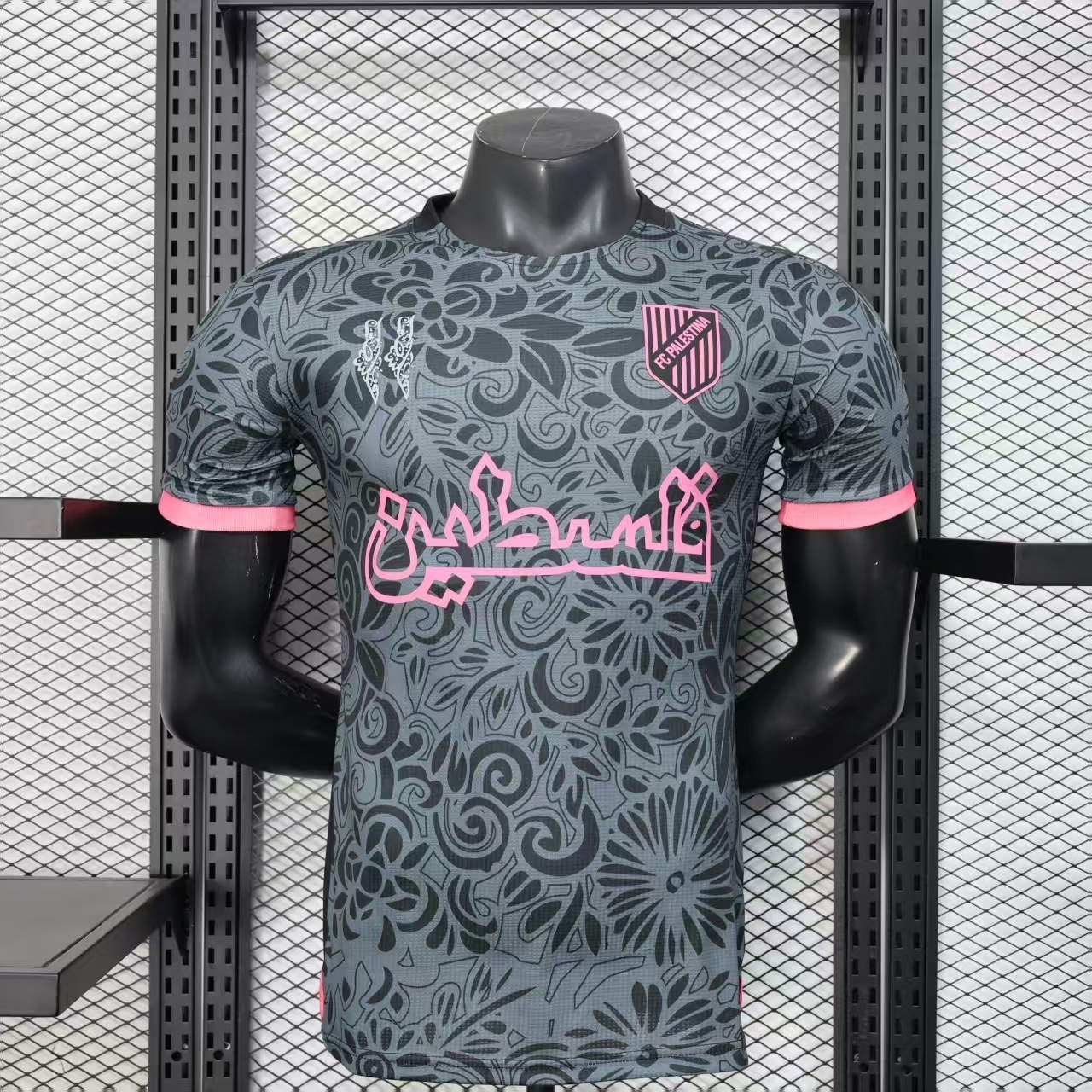 2025 Palestine Black Special Edition Kit Player Version Shirt AAAAJersey Dropship Yupoo