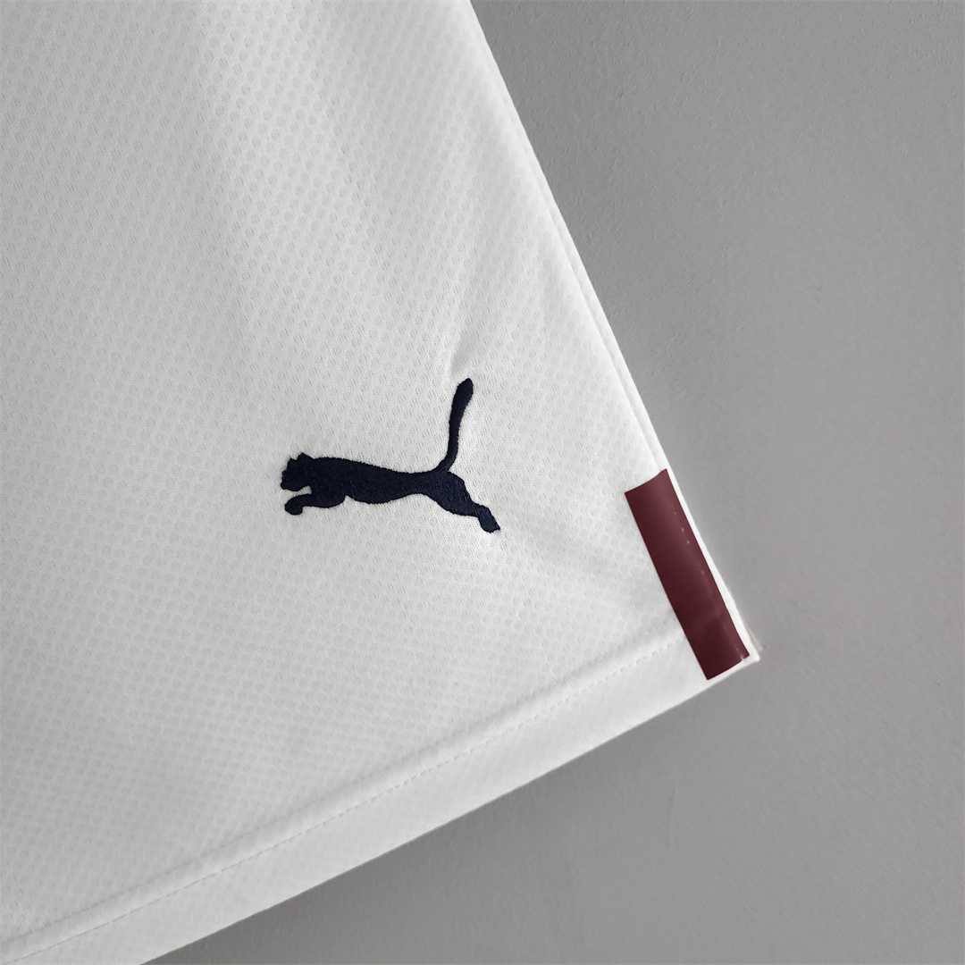 22-23 Manchester City Shorts White-1 3