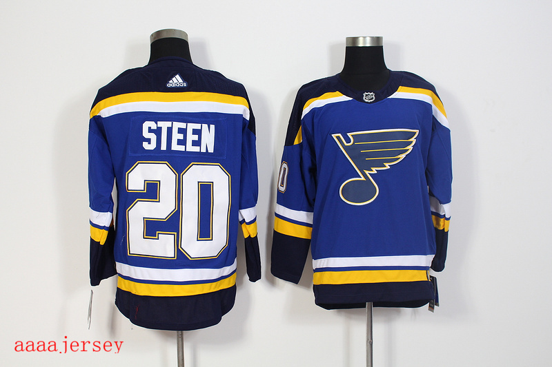 St. Louis Blues ice hockey jersey M-3XL 圣路易蓝调队冰球服