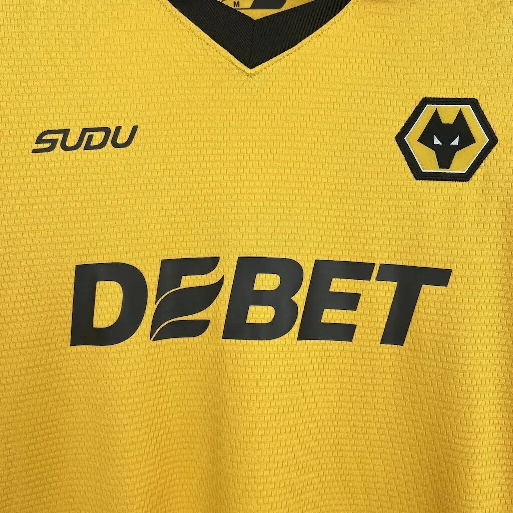 25-26 Wolves Home Kit Football T-Shirt AAAAJersey Wholesale Yupoo 4