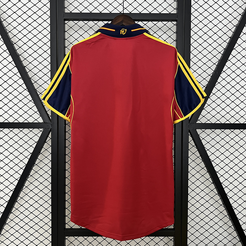 2000 Spain Home Retro Kit Vintage Shirt AAAAJersey Supplier Yupoo 3
