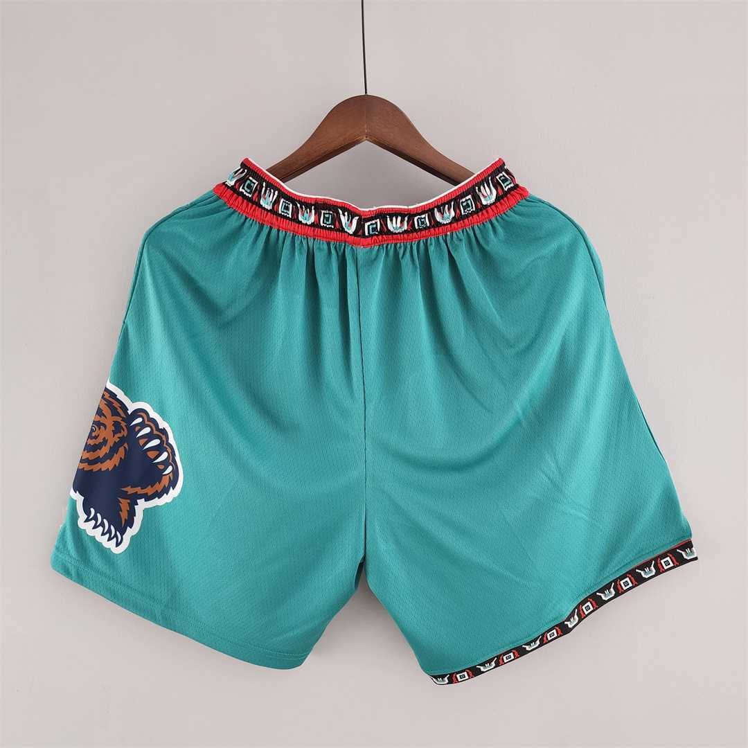 Memphis Grizzlies NBA Shorts Green 6