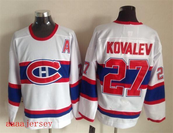 Montreal Canadiens retro ice hockey jersey M-3XL 蒙特利尔加拿大人复古冰球服 5