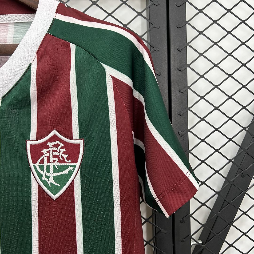 25-26 Fluminense Home Women Shirt Lady Tee AAAAJersey Supply Yupoo 2