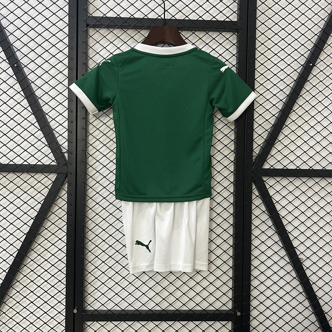 25-26 Palmeiras Home Kid Kits Youth Apparels AAAAJersey Dropship Yupoo 4