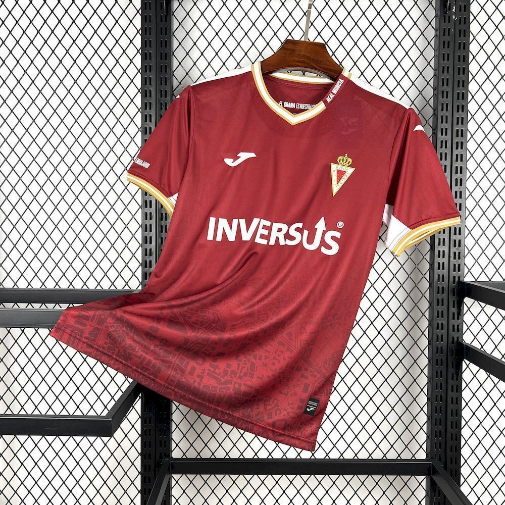 25-26 Murcia Home Kit Shirt Soccer AAAAJersey Yupoo