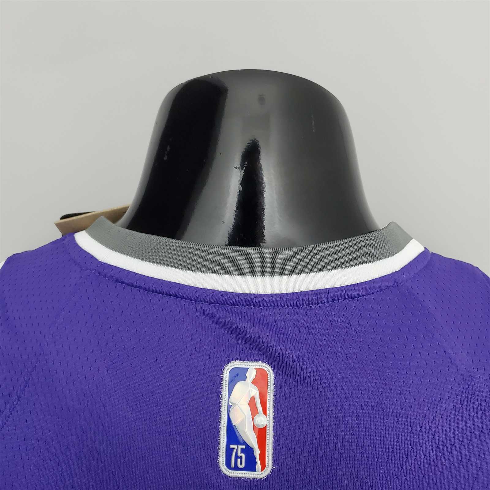 75th Anniversary Kings Williams#55 Black Purple 8