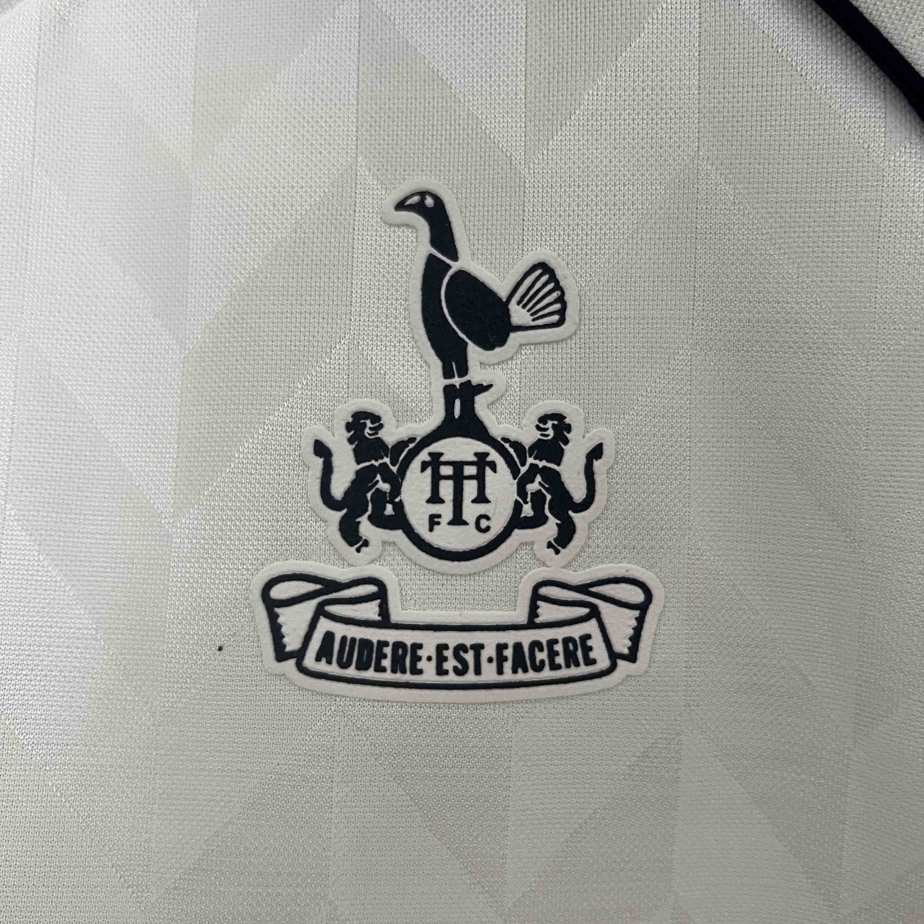 87-89 Tottenham Hotspur Home Retro Kit Vinatage Shirt AAAAJersey Wholesale Yupoo 3