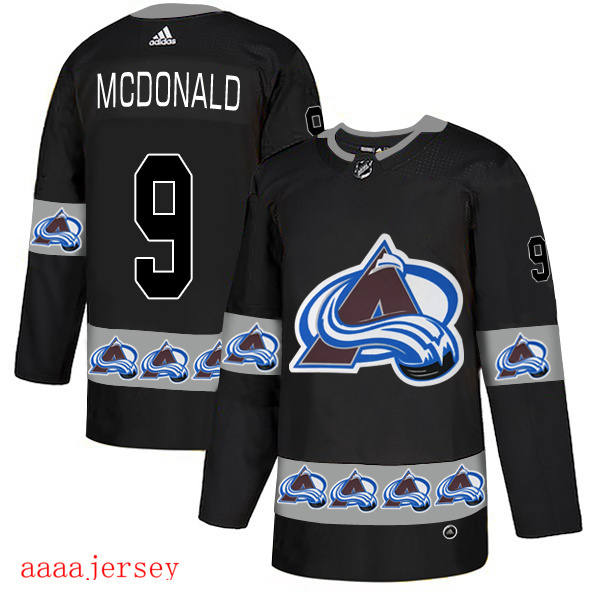 2019 Colorado Avalanche ice hockey jersey M-3XL 科罗拉多雪崩队冰球服
