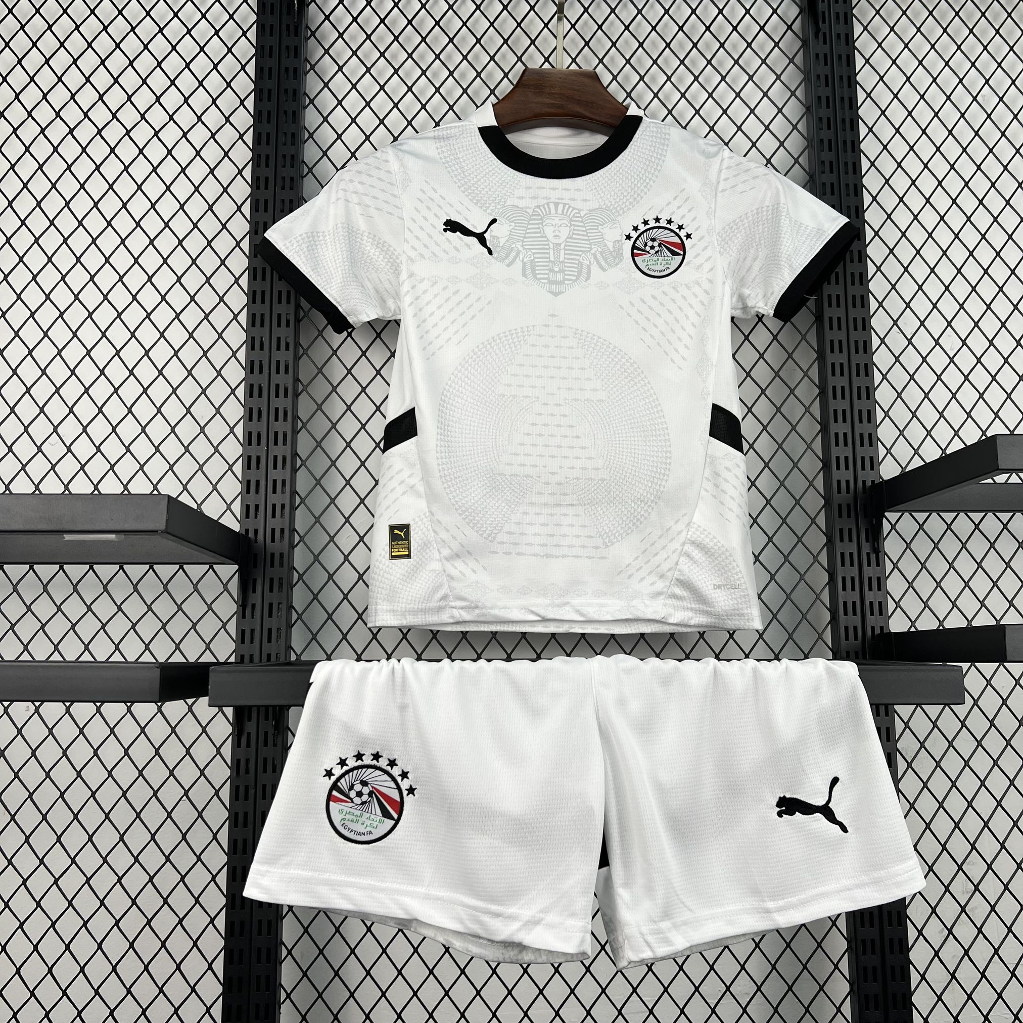 2026 World Cup Set Egypt Away Kids Kit Football Youth Apparels AAAAJersey Supply Yupoo 6 5