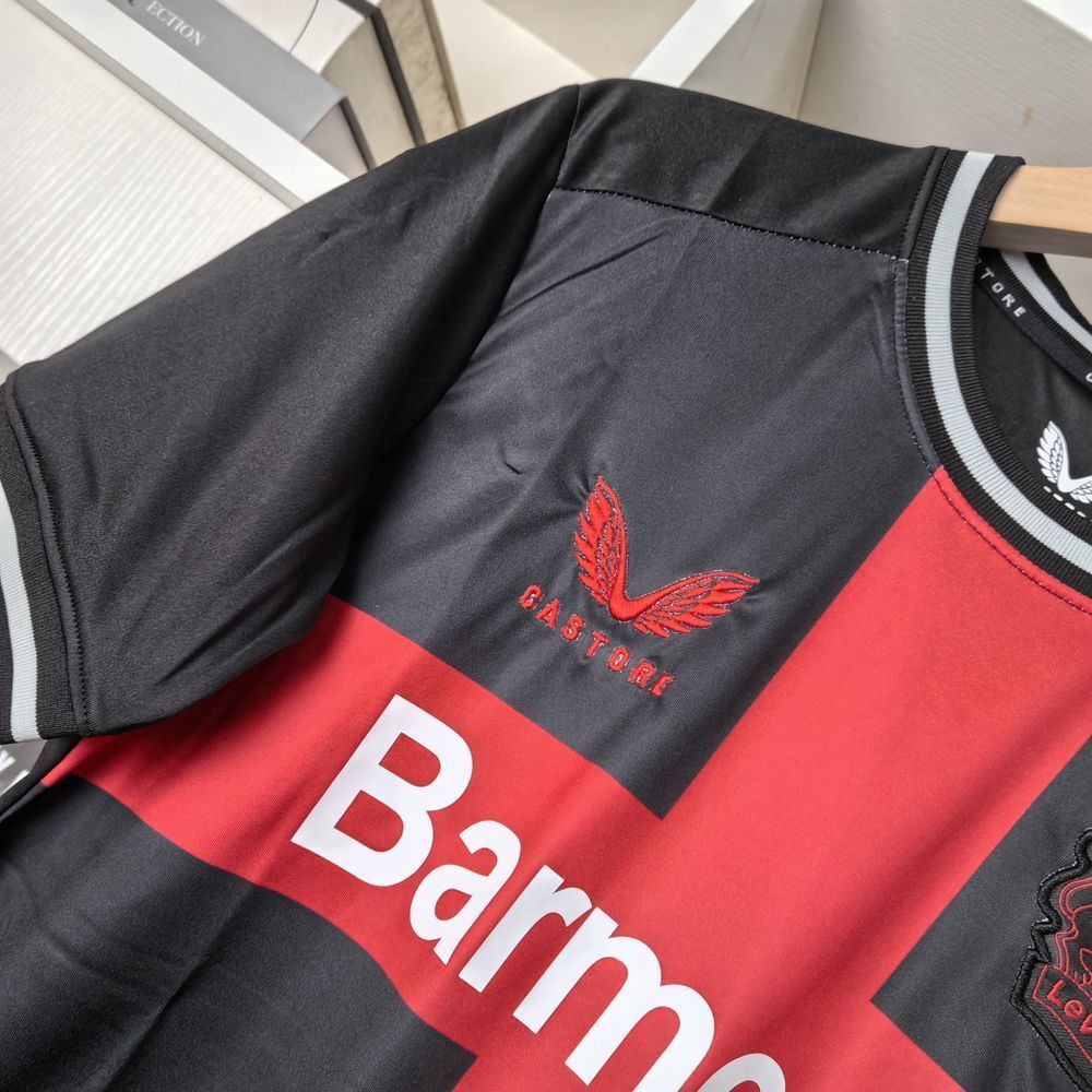 23-24 Bayer 04 Leverkusen Home Kit Football AAAAJersey Supplier 4