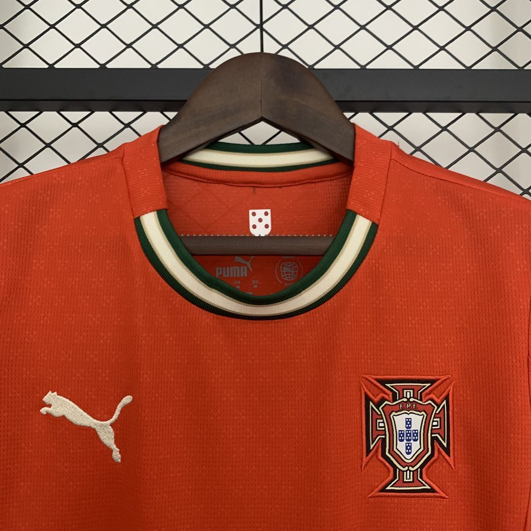 2025 Portugal Home Women Shirt Lady Uniform AAAAJersey Wholesale Yupoo 5