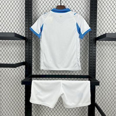 25-26 Olympique Marseille Home Kid Kits Youth Apparels Sino AAAAJersey Supply Yupoo 6