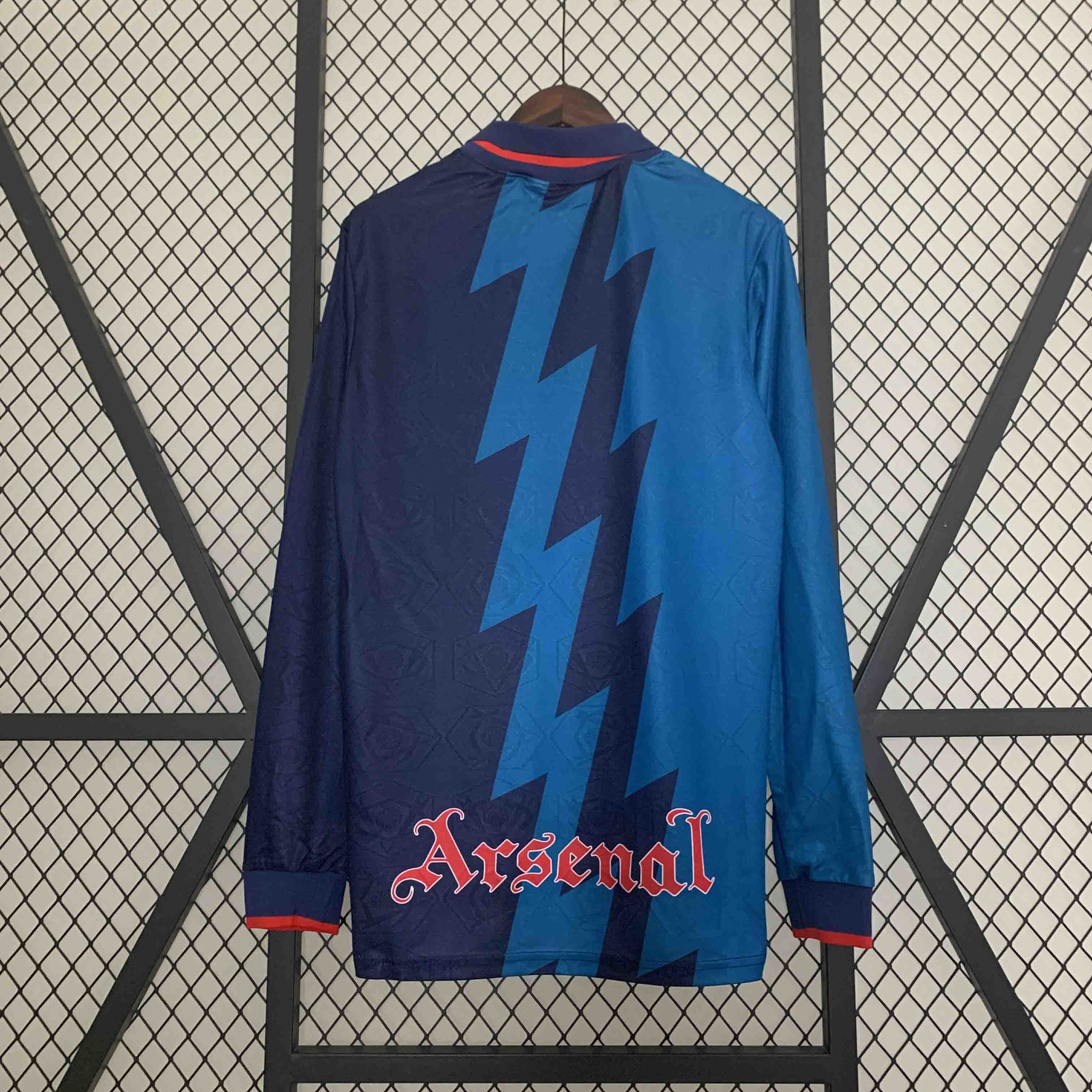 95-96 Retro Long sleeve Arsenal Away S-XXL 1