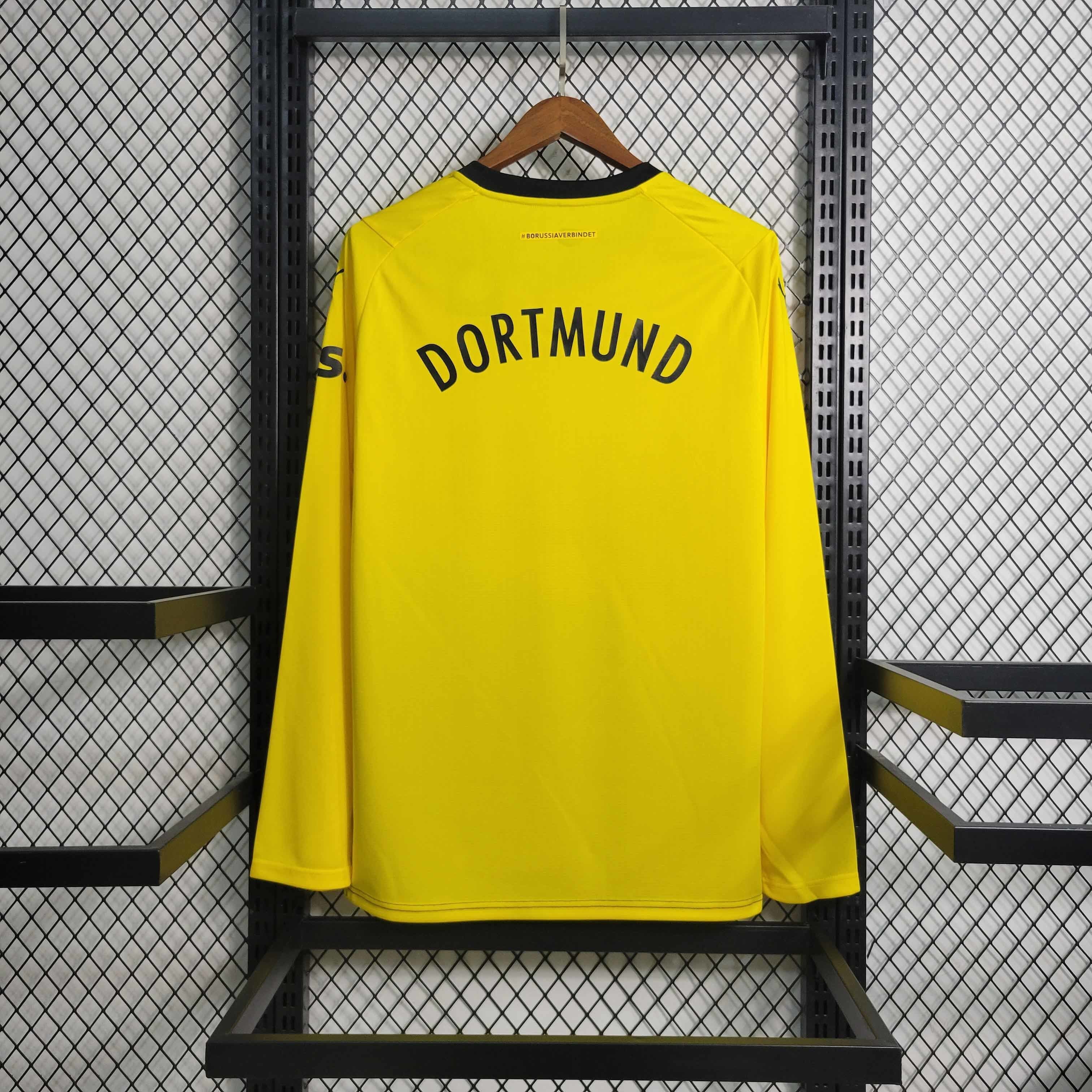 23-24 Long Sleeve Dortmund Home S-XXL 7