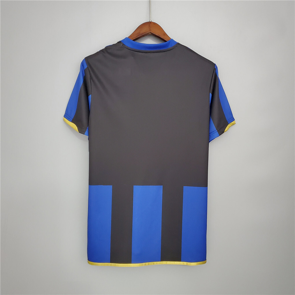 08-09 Inter Milan UCL home with patch and fonts 6