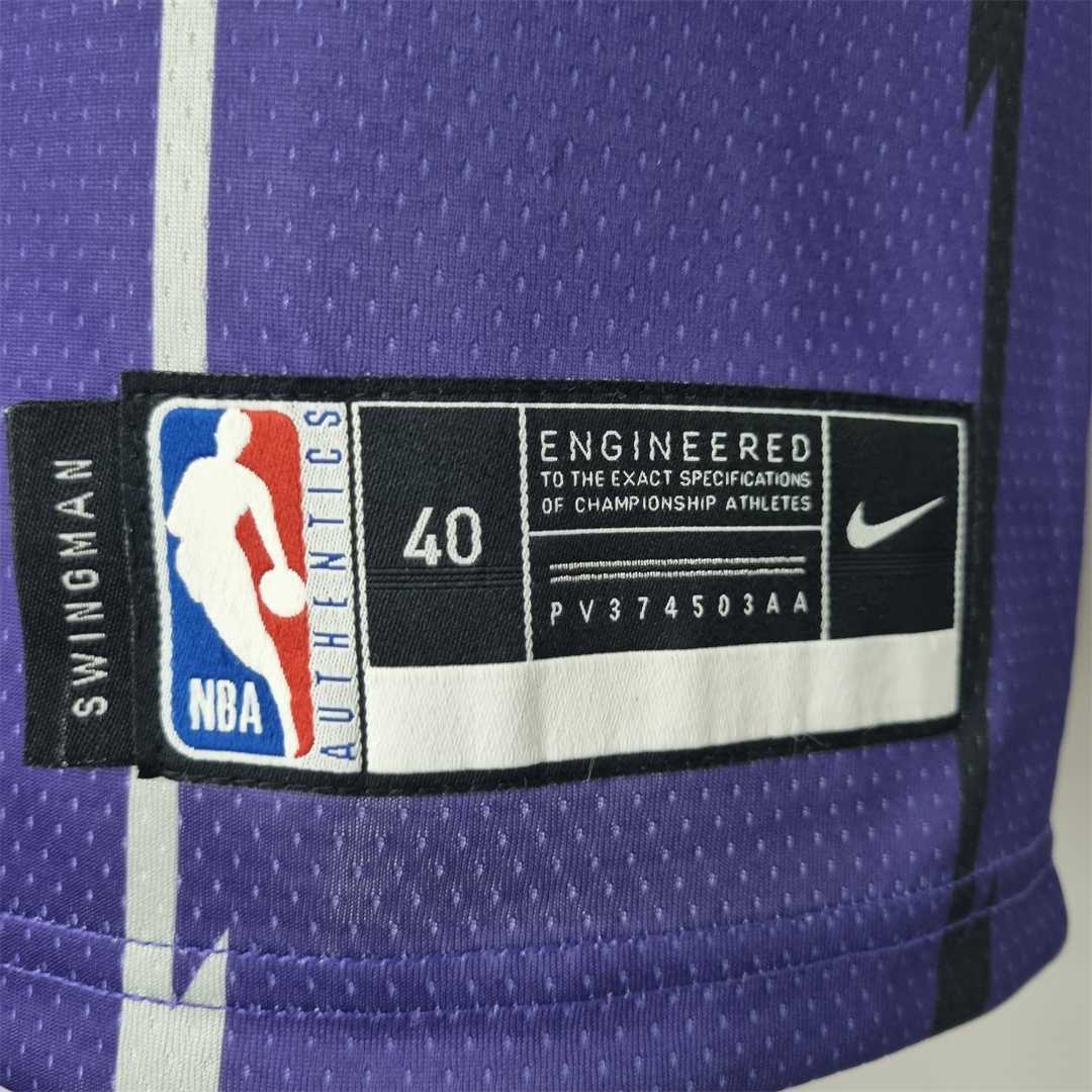 Toronto Raptors CARTER#15 Purple NBA Jersey 2