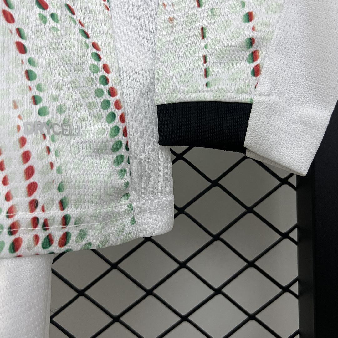 2025 Portugal Away Kid Kits Long Sleeve Youth Apparels AAAAJersey Dropship Yupoo 4