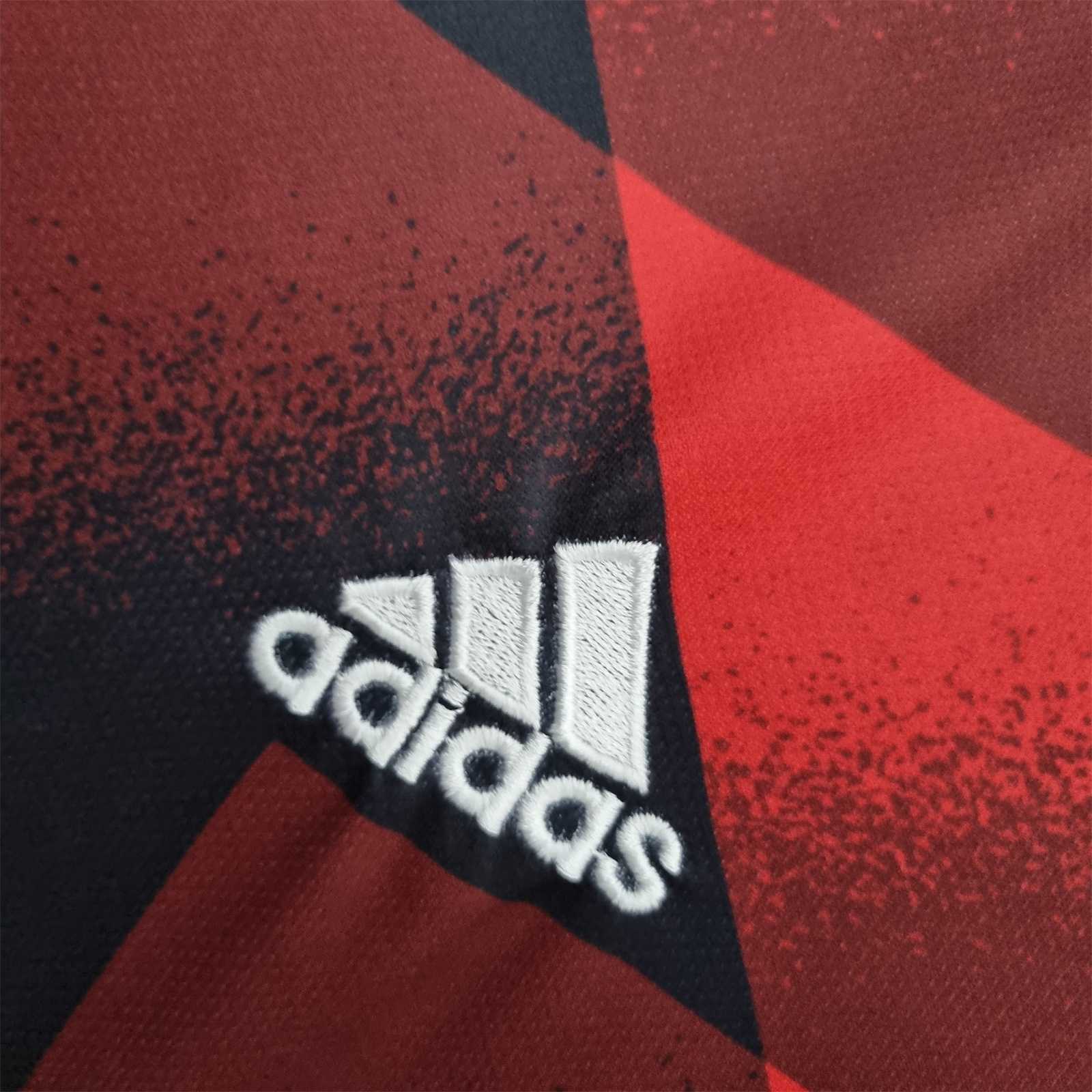22-23 Bayern training kit red geometric pattern 4