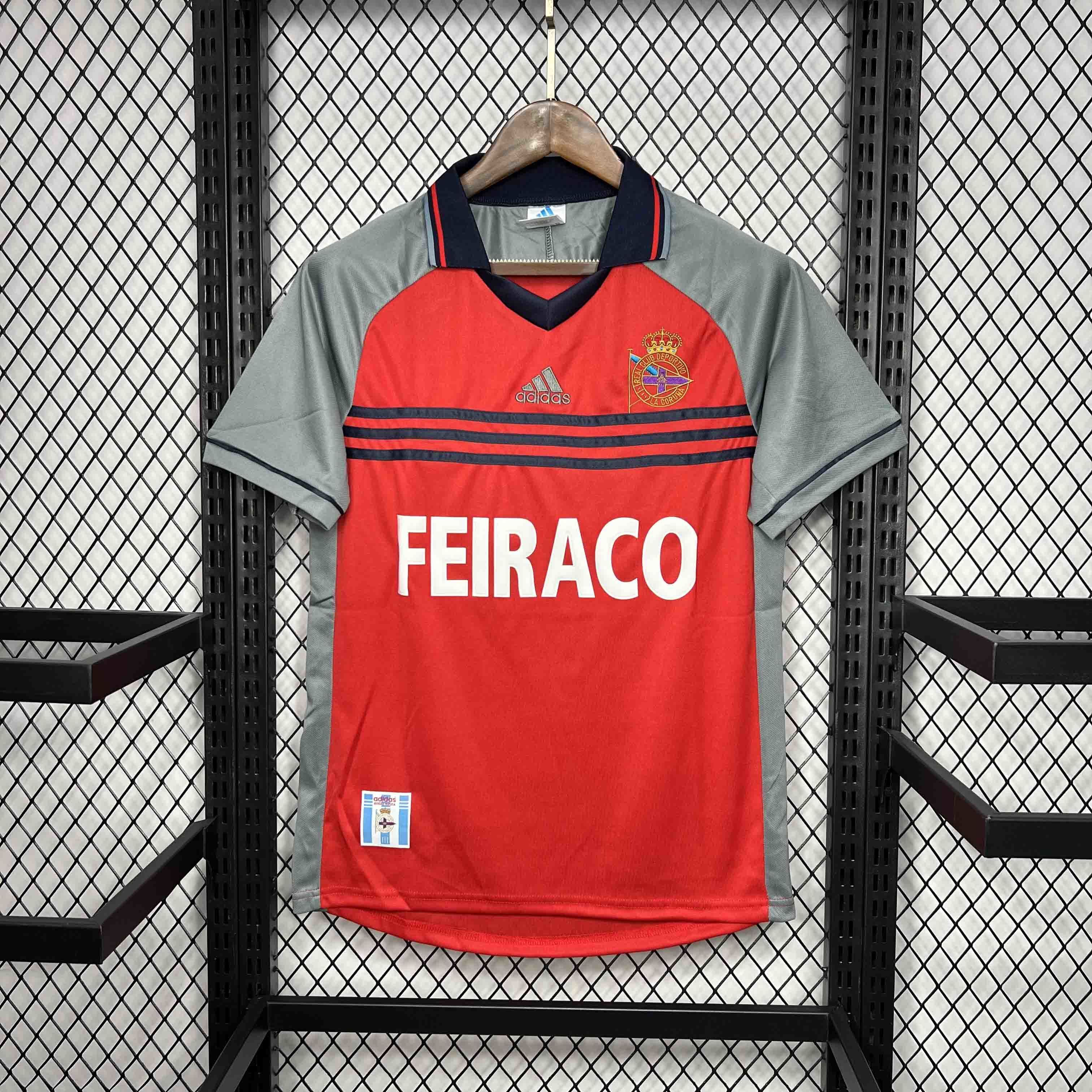 99-00 Deportivo Third Retro Kit Vintage Shirt AAAAJersey Supplier Yupoo