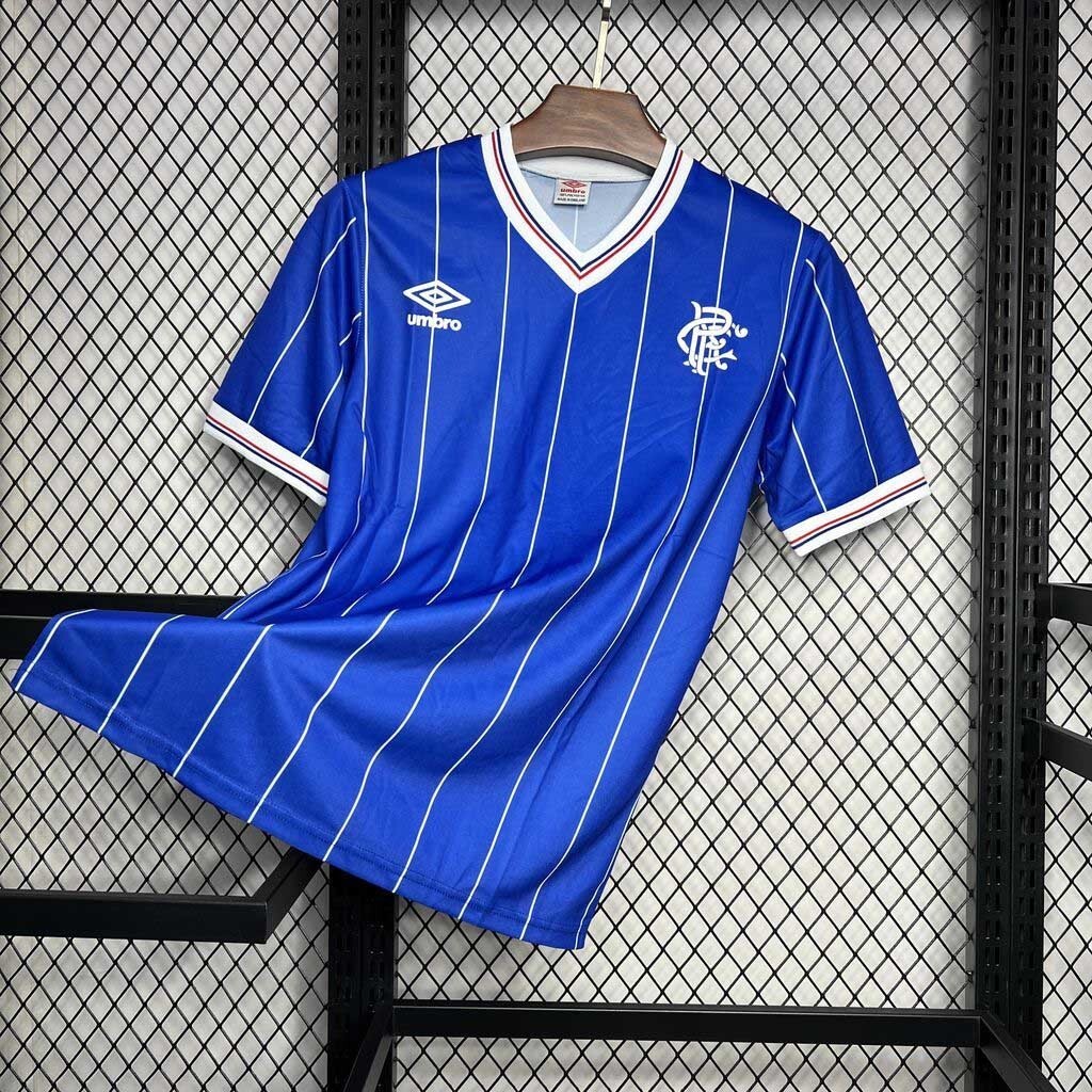 82-84 Rangers Home Retro Kit Vintage Shirt Sport AAAAJersey Yupoo 1