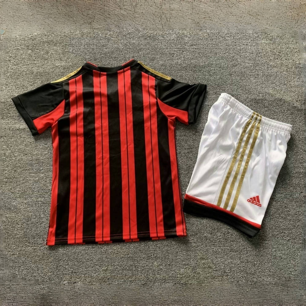 13-14 AC Milan Home Retro Kid Kits Vintage Youth Apparels AAAAJersey Supplier Yupoo 1