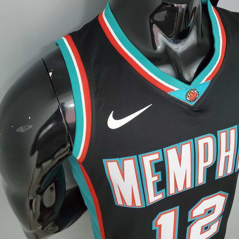 MORANT#12 Grizzlies Retro Black 1