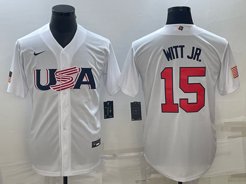 USA 2023 World Cup Baseball Jerseys 108