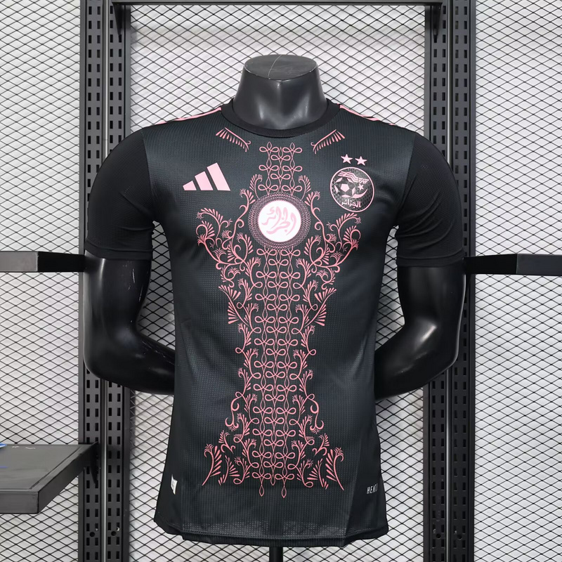 25-26 Algeria Black Special Edition Kit Player Version Shirt AAAAJersey Wholesale Yupoo-1