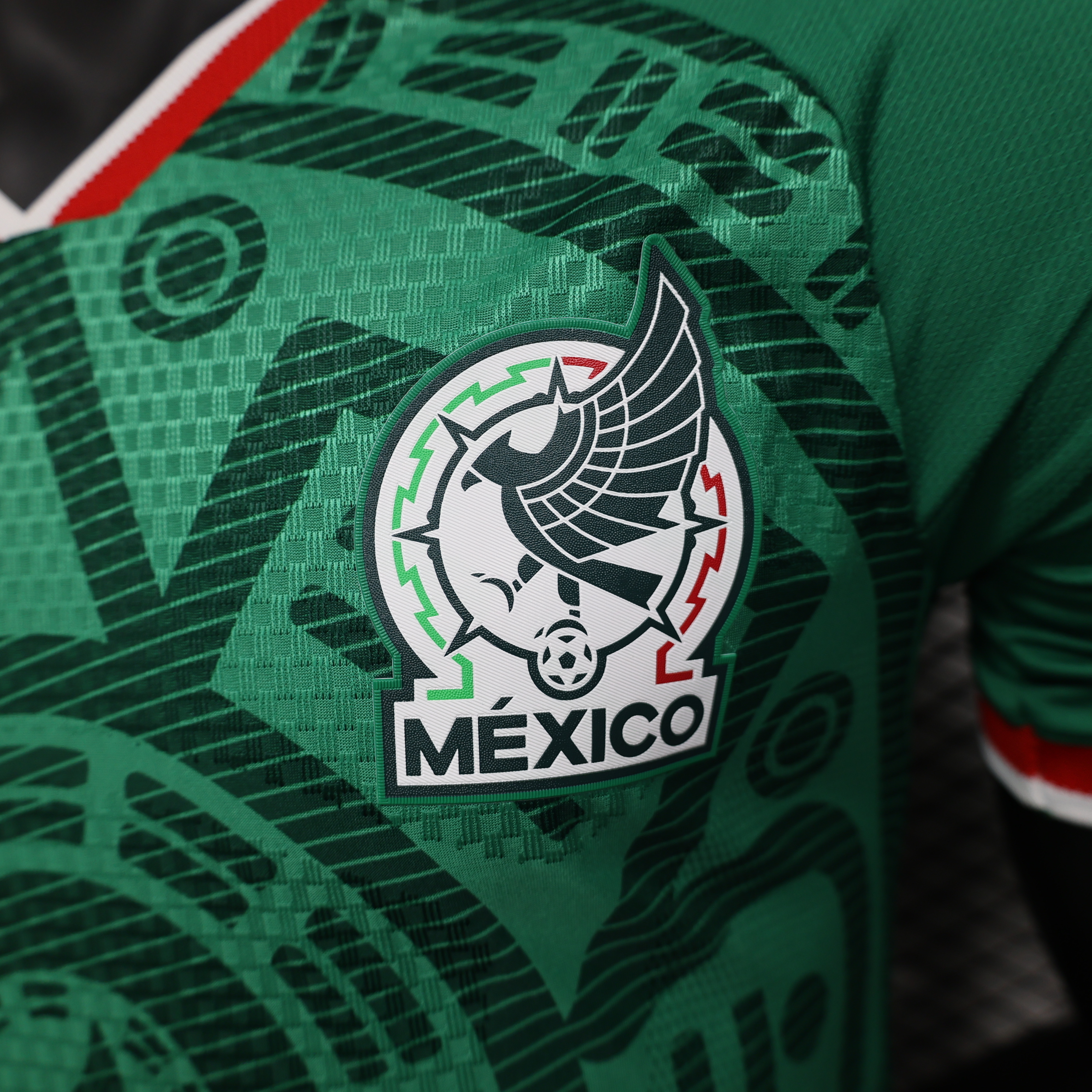 2026 Mexico World Cup home Kit Player Version Shirt Football AAAAJersey Dropship Yupoo 4