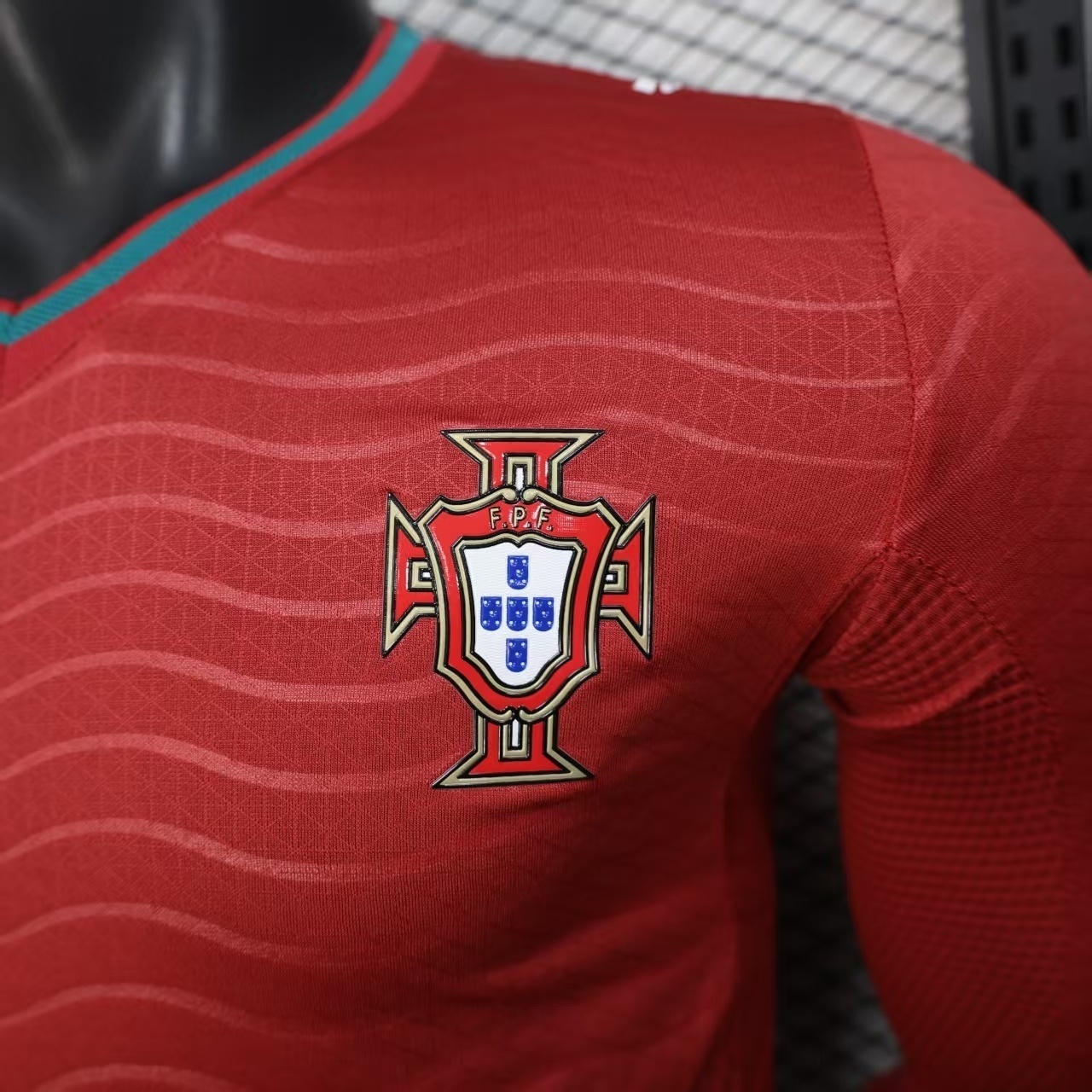 2026 World Cup Portugal Home Kit Player Version Soccer Long Sleeve Shirt AAAAJersey Supply Yupo 4
