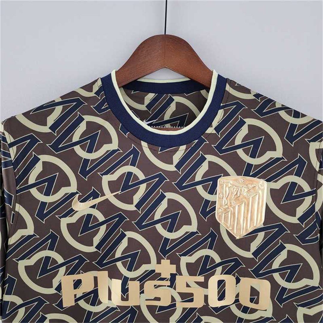 22-23 Atletico Madrid special edition gold logo 8