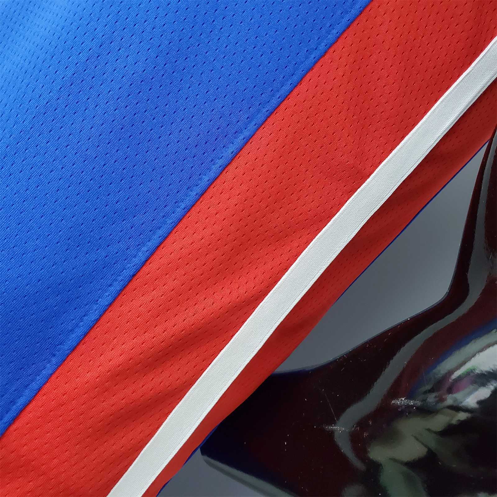 75th Anniversary Iverson #1 Pistons Blue 8