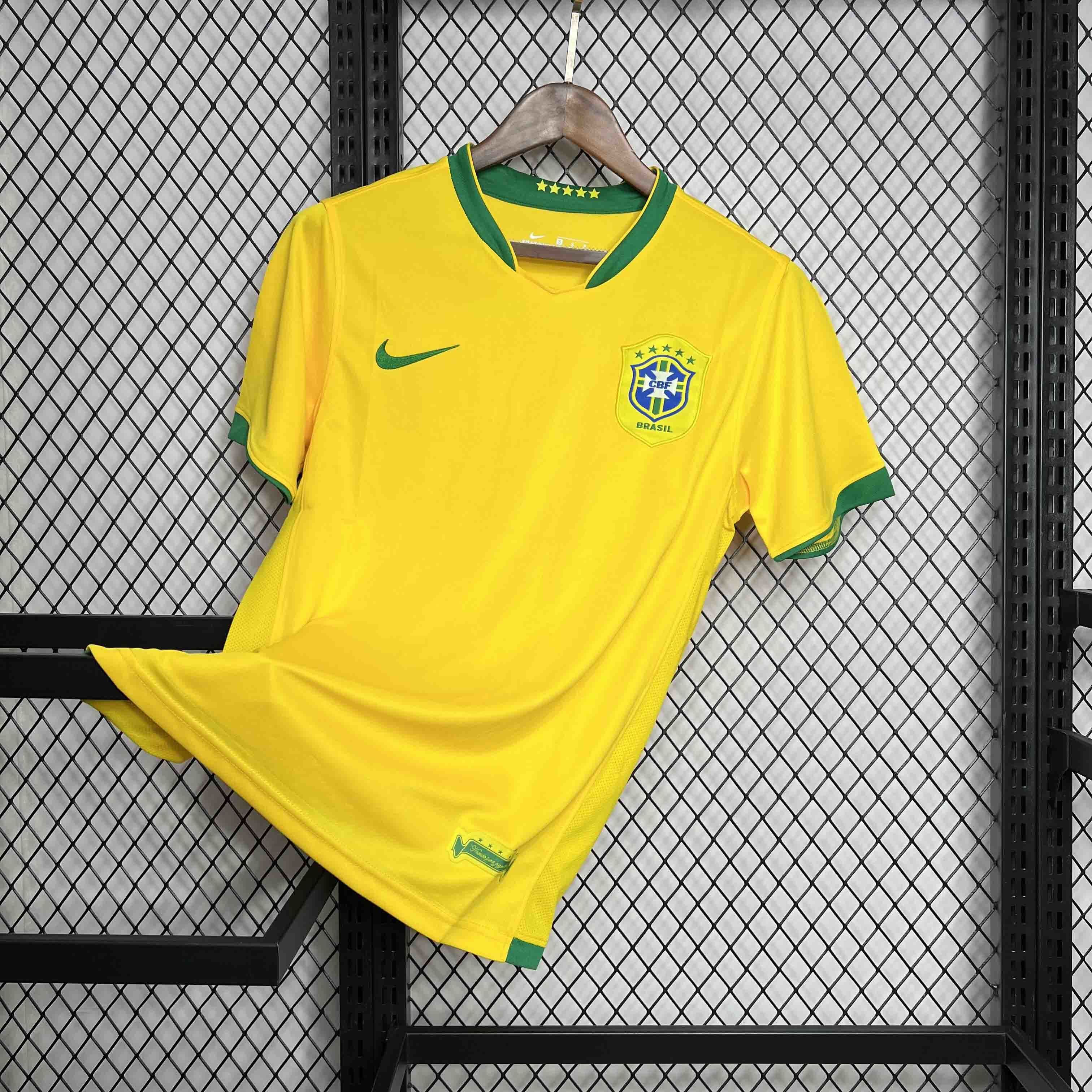 2006 Brazil Home Retro Kit World Cup Football Uniform AAAAJerseys Dropshipping Yupoo 1