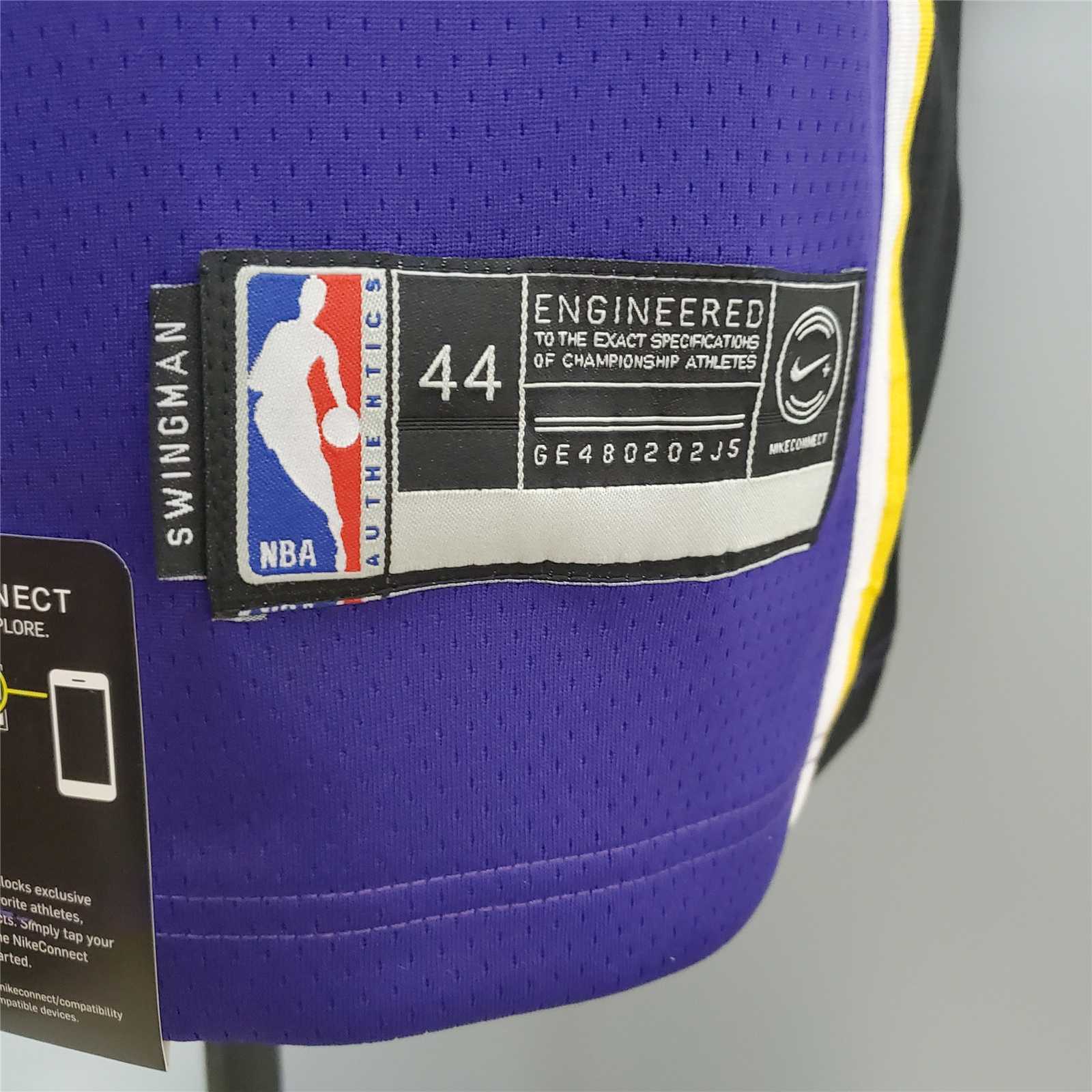 James #23 Lakers purple 2