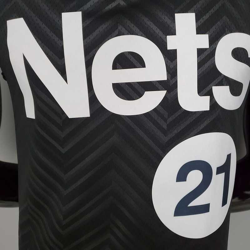 2021 ALDRIDGE#21 Brooklyn Nets Bonus Edition Black 2