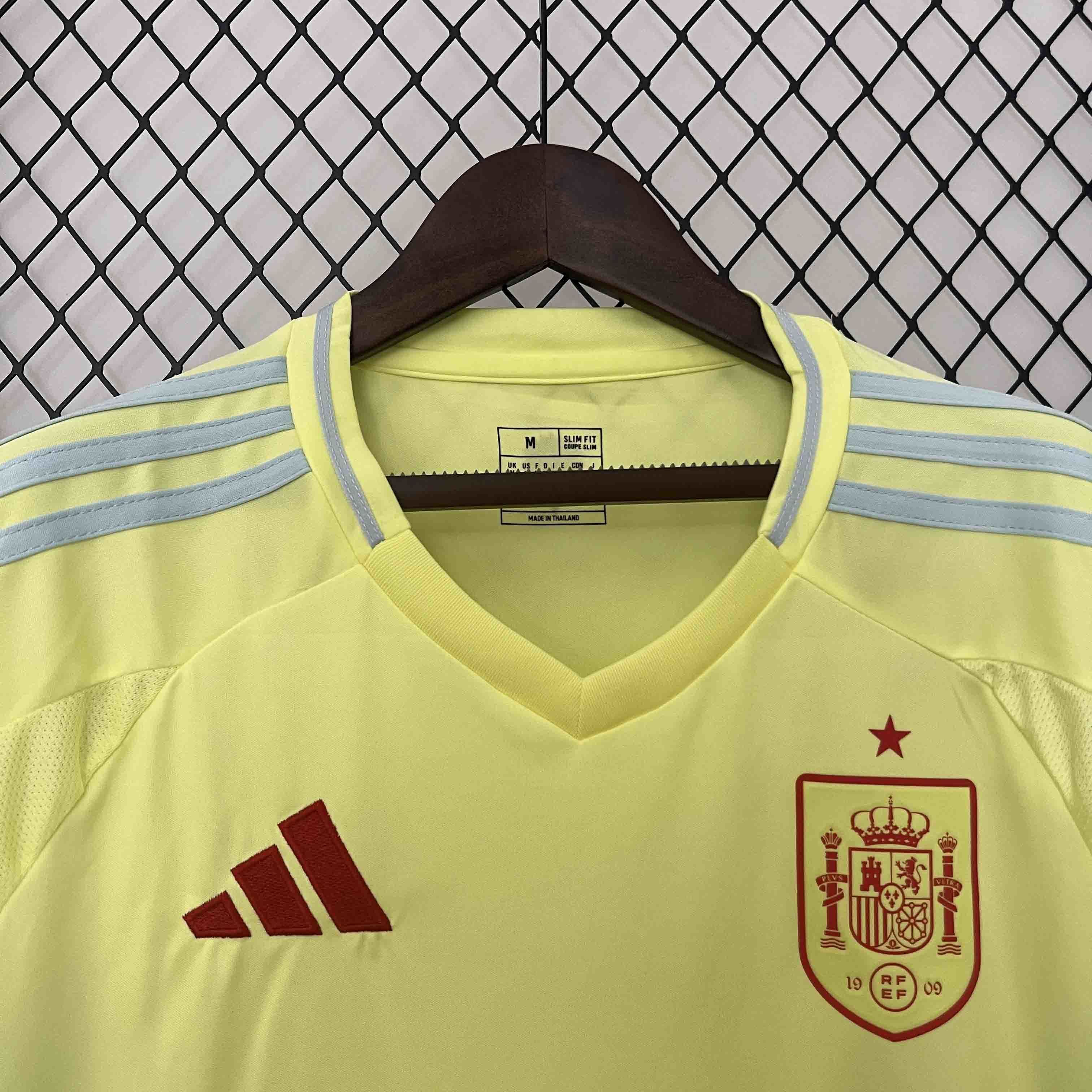 2024 Spain Away Kit UEFA Euro Shirt Jerseys Supllier Yupoo 4