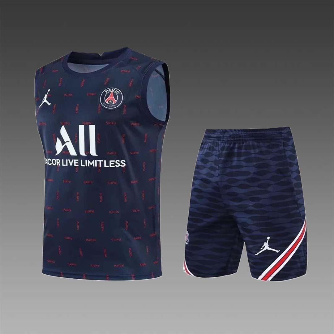 22-23 PSG vest training suit kit black1684405245000 11