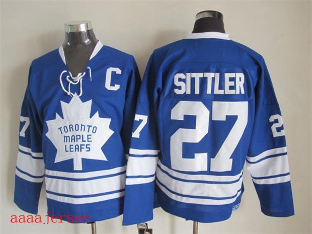 Toronto Maple Leafs retro ice hockey jersey M-3XL 多伦多枫叶队复古冰球服